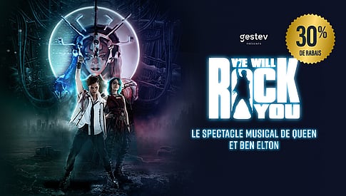 We Will Rock You - 30% de rabais pour assister à la comédie musicale de Queen à Montréal, Québec et Gatineau!